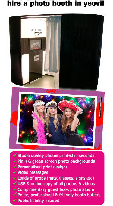 Yeovil Photobooth & Photo Booth Hire, Yeovil, Somerset